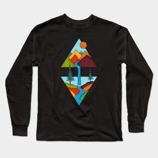 Nature River Long Sleeve T-Shirt